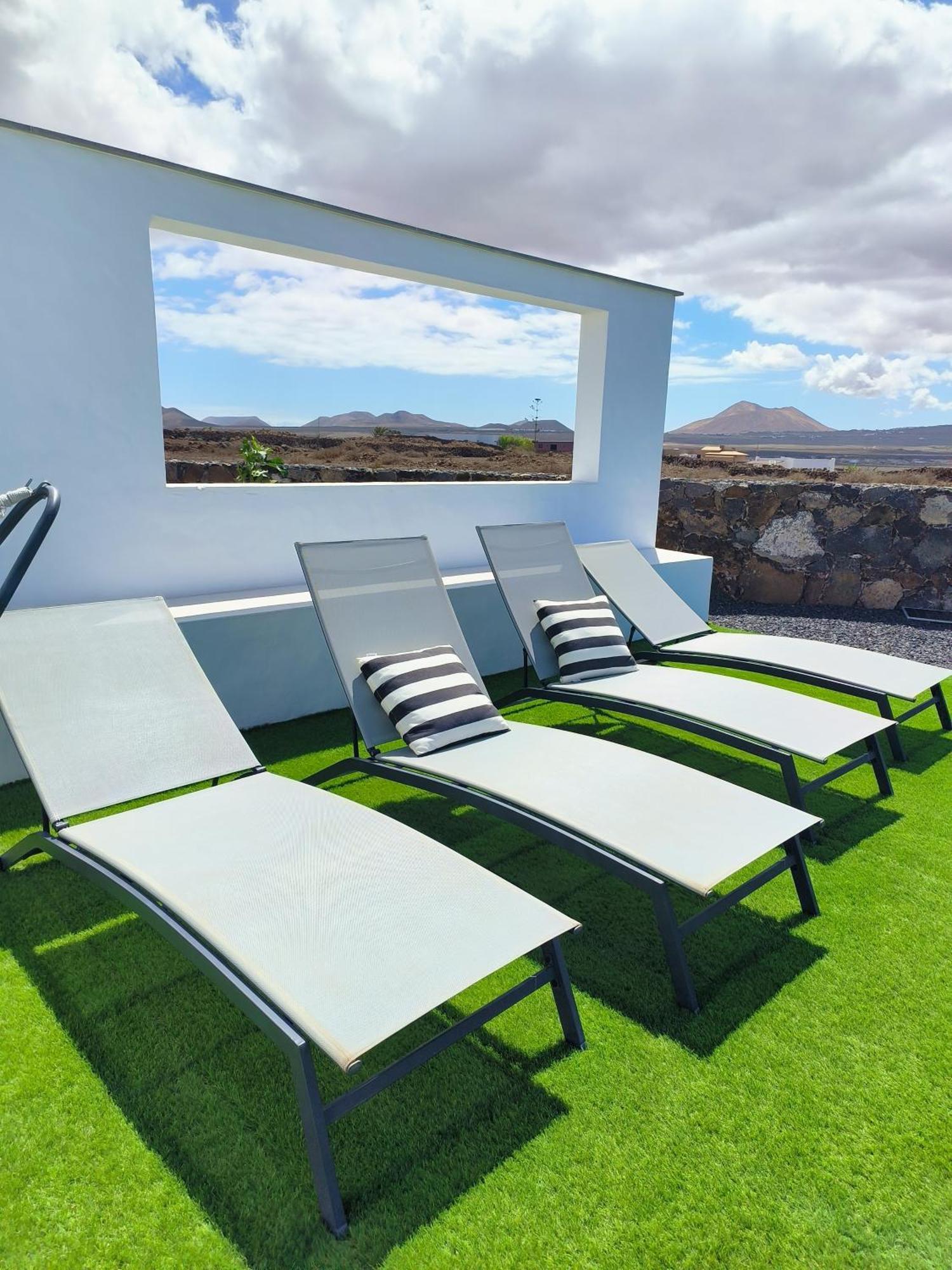 Villa Los Volcanes Lajares Eksteriør billede